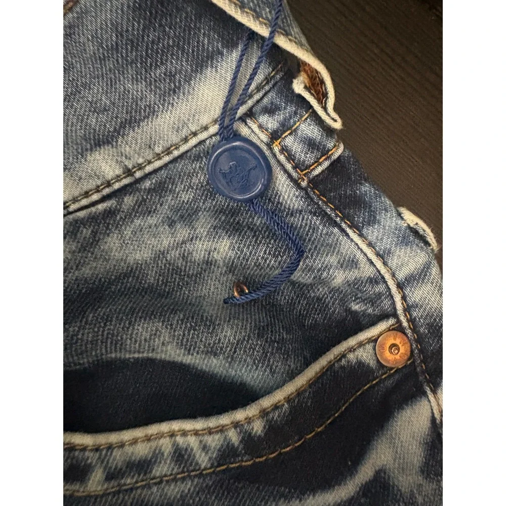 Tru religion unisex blue denim jeans size 28